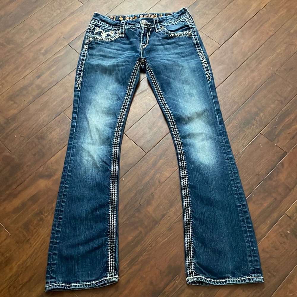 Rock revival boot cut jeans . Excellent condition.